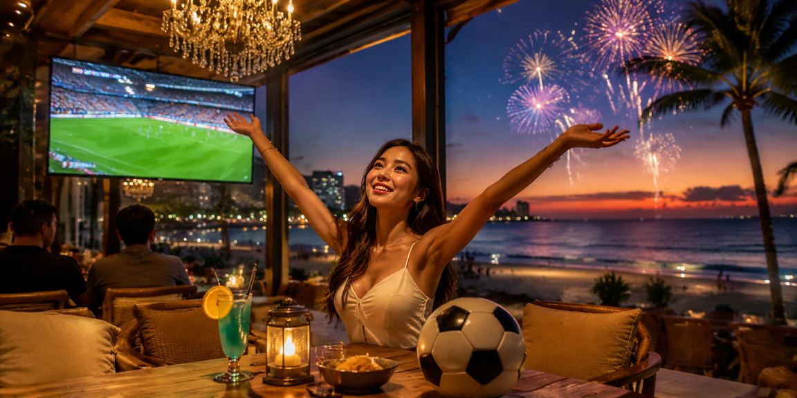 Người hâm mộ bóng đá tại Đà Nẵng thưởng thức cà phê và theo dõi kèo khuyến mãi